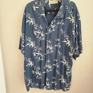 Bamboo Hawaiian shirt button down casual shirt Bambu you brand